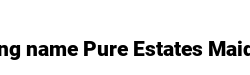 Pure Estates - EXP Commercials Company Logo